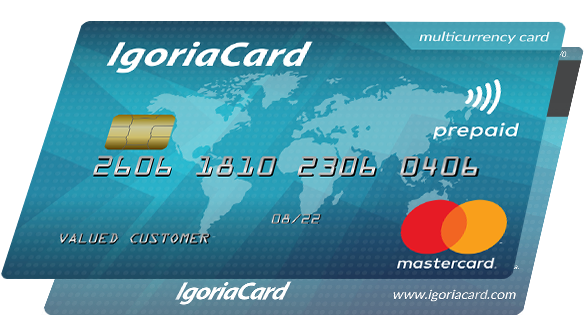 Błękitna karta IgoriaCard