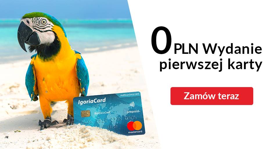 Promo pierwsza karta za 0 PLN