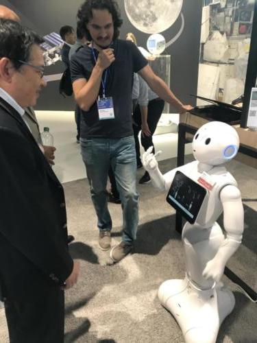 Humanoid robot Pepper