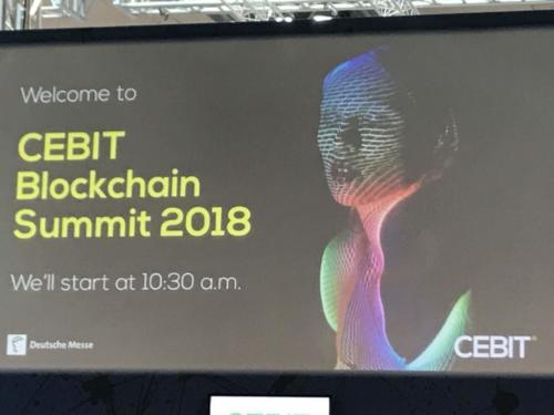 CEBIT Blockchain Summit